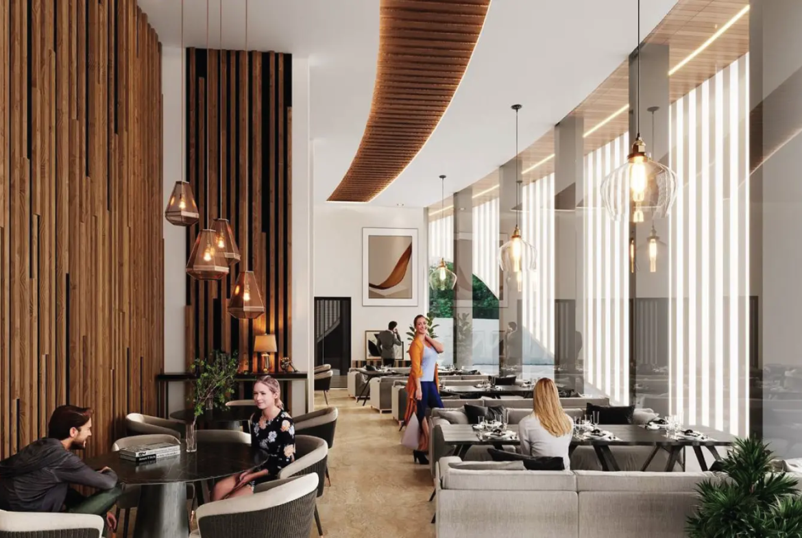 Double Heightened Entrance Lounge