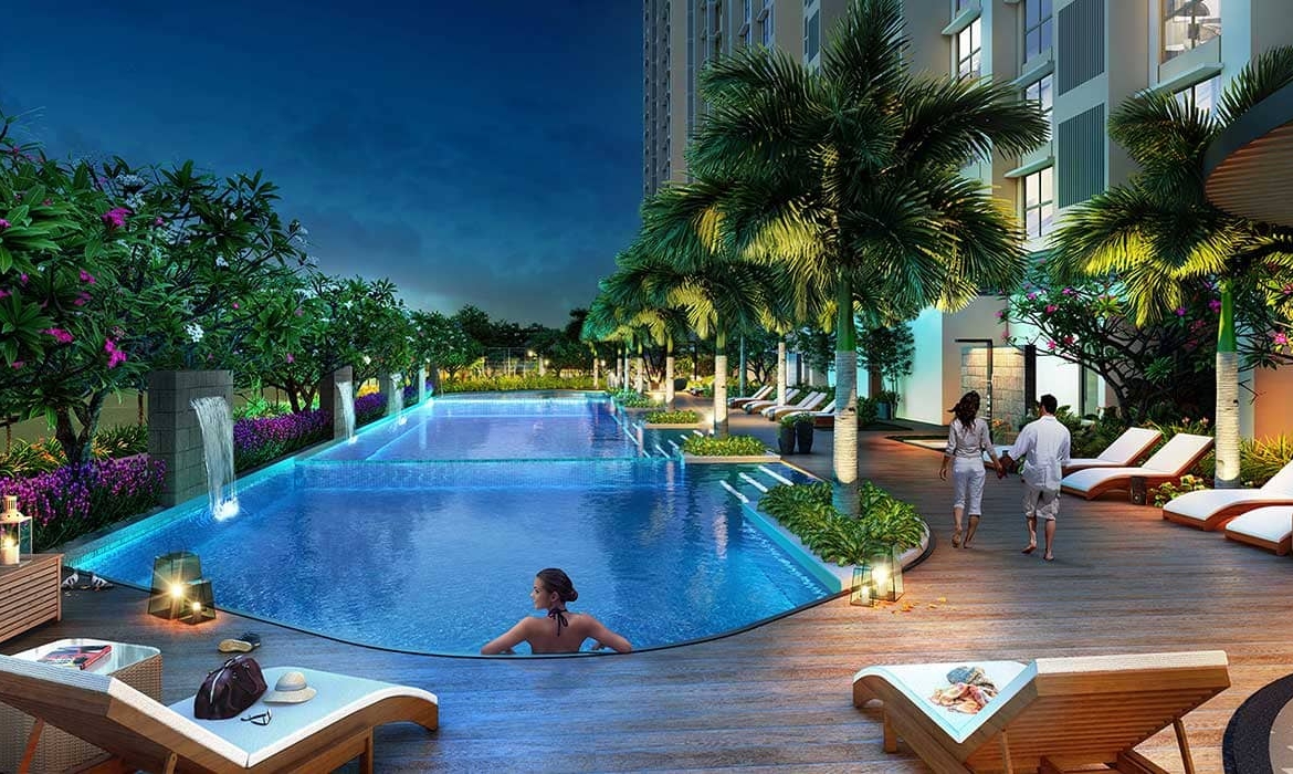 Infinity pool