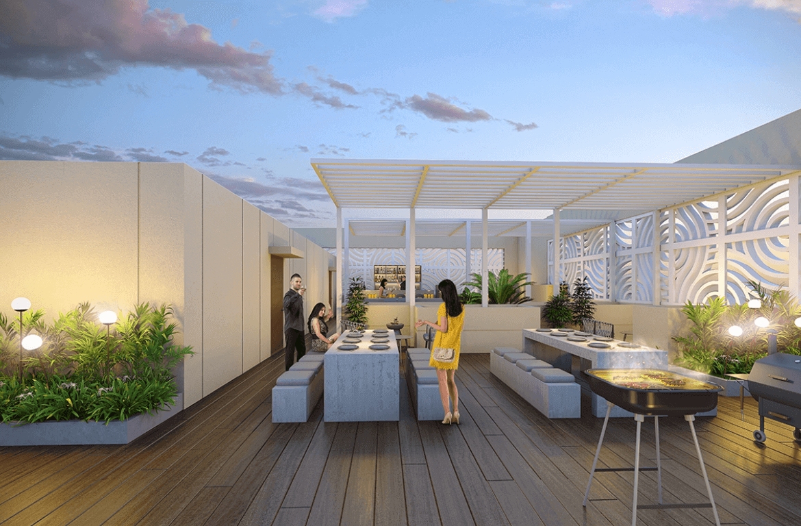 Rooftop Deck Runwal Pinnacle