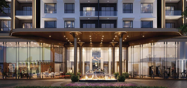 Grand entrance lobby