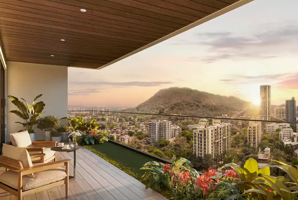 3 BHK Deck apartment in chembur